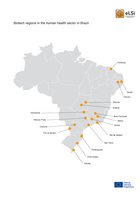 Biotech regions in Brazil